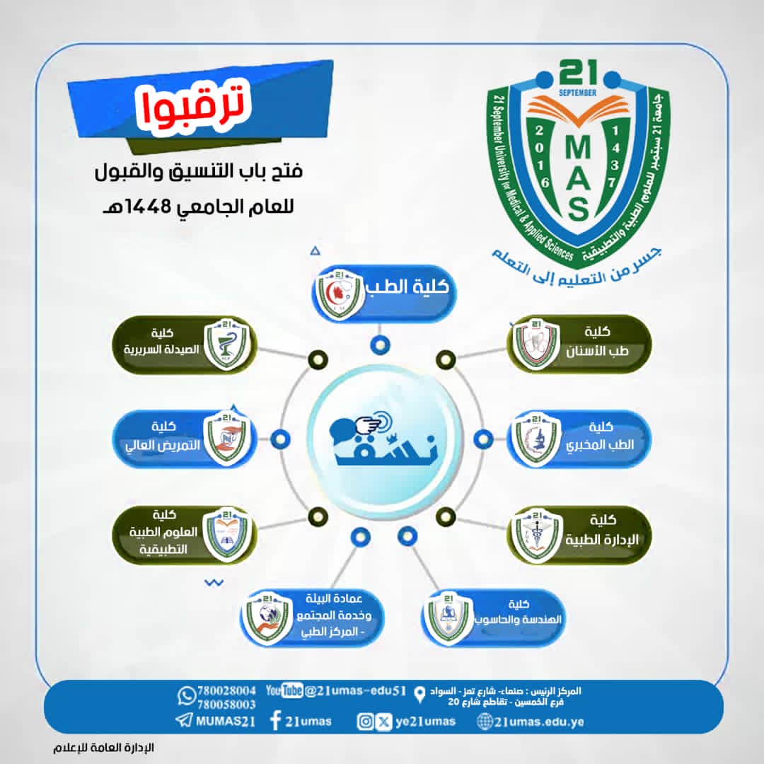 تراقبوا فتح باب التنسيق والقبول
