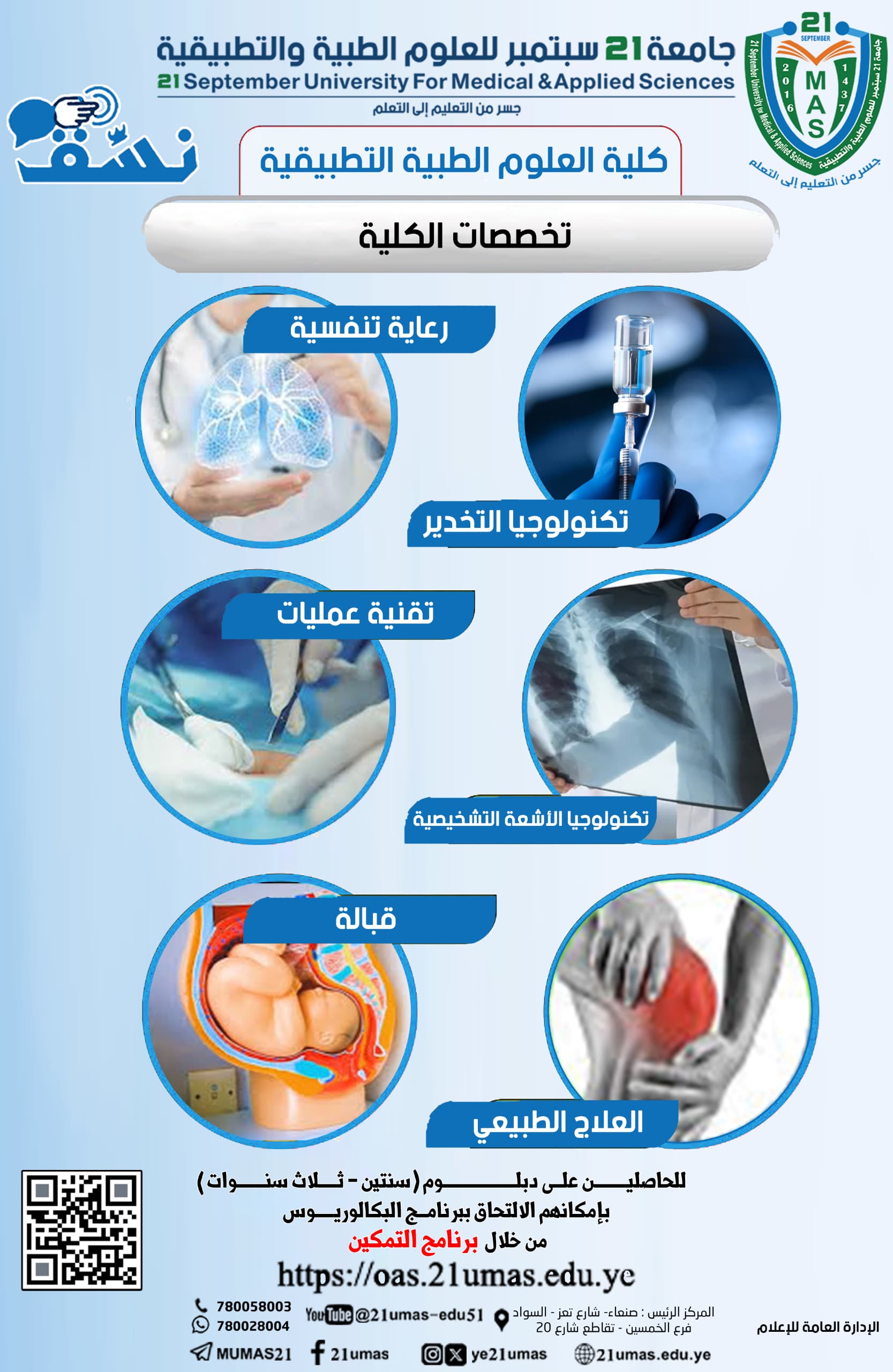 محاضرات غدًا الاربعاء 29/4/2026م